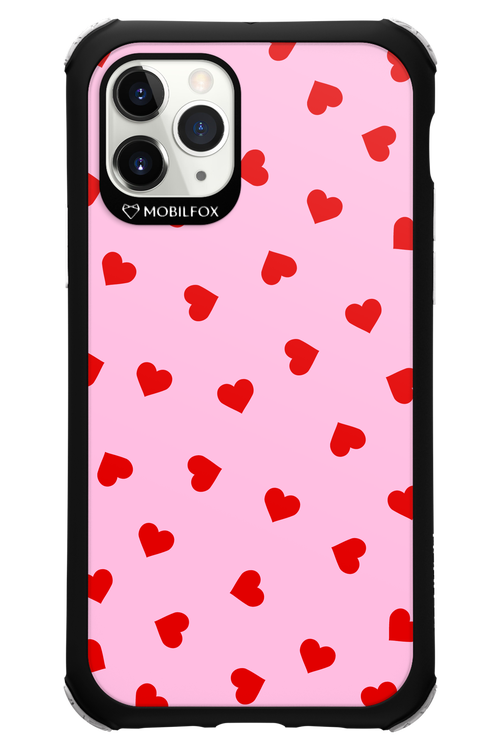 Sprinkle Heart Pink - Apple iPhone 11 Pro