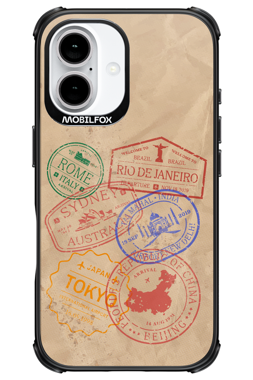 Travel Stamps 2.0 - Apple iPhone 16