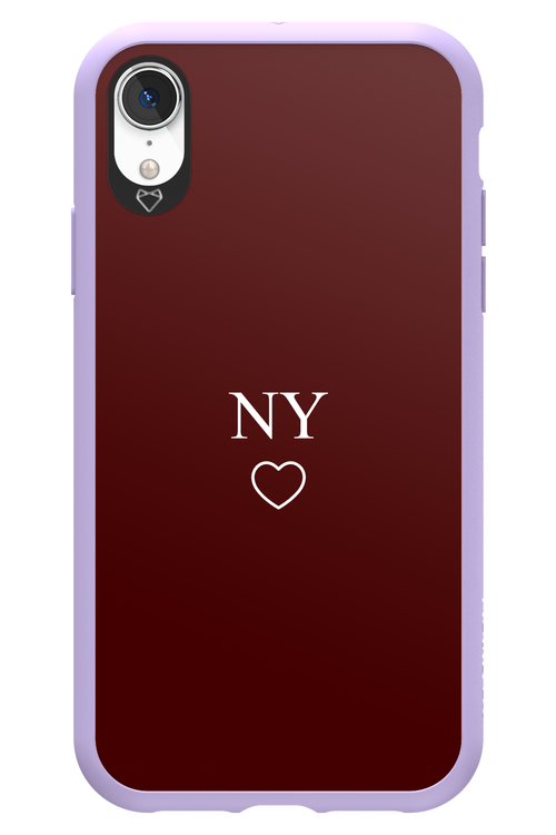 NY Burgundia 2.0 - Apple iPhone XR
