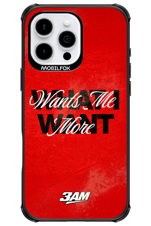 WHAT I WANT 2.0 - Apple iPhone 16 Pro Max