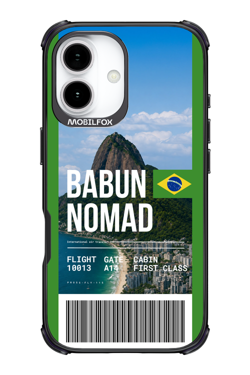 BABUN NOMAD (fly ticket) 2.0 - Apple iPhone 17