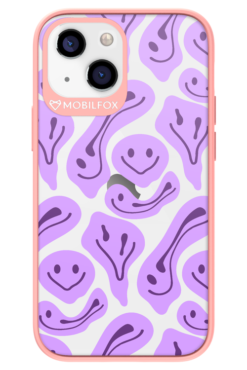 Fluid Smiley Purple - Apple iPhone 13 Mini