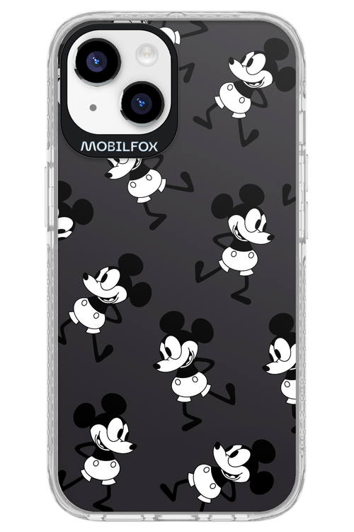 Iconic Mouse (antracite pattern) - Apple iPhone 14