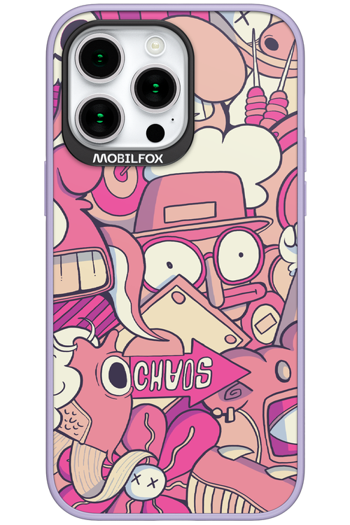 Coral Chaos - Apple iPhone 15 Pro Max