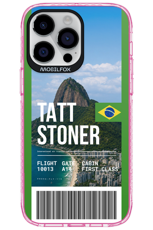 TATT STONER (fly ticket) 2.0 - Apple iPhone 14 Pro Max