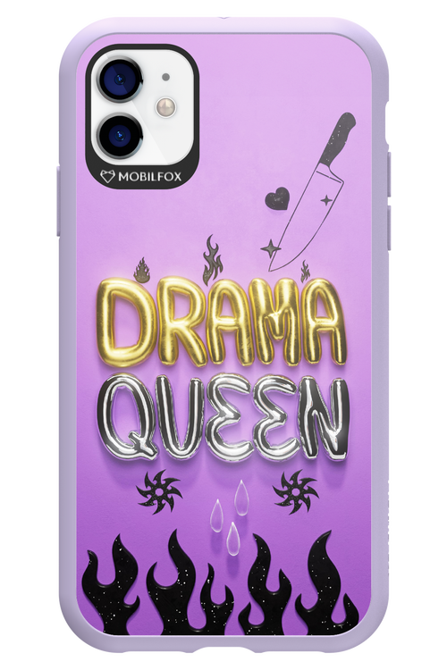 Drama Queen Purple - Apple iPhone 11