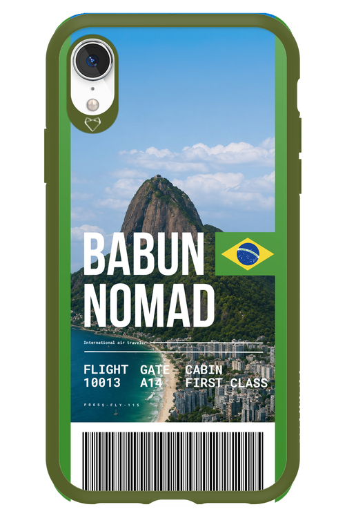 BABUN NOMAD (fly ticket) 2.0 - Apple iPhone XR