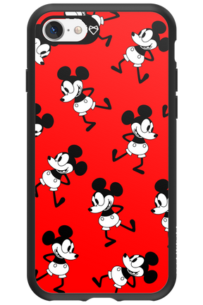 Iconic Mouse (red pattern) - Apple iPhone 7