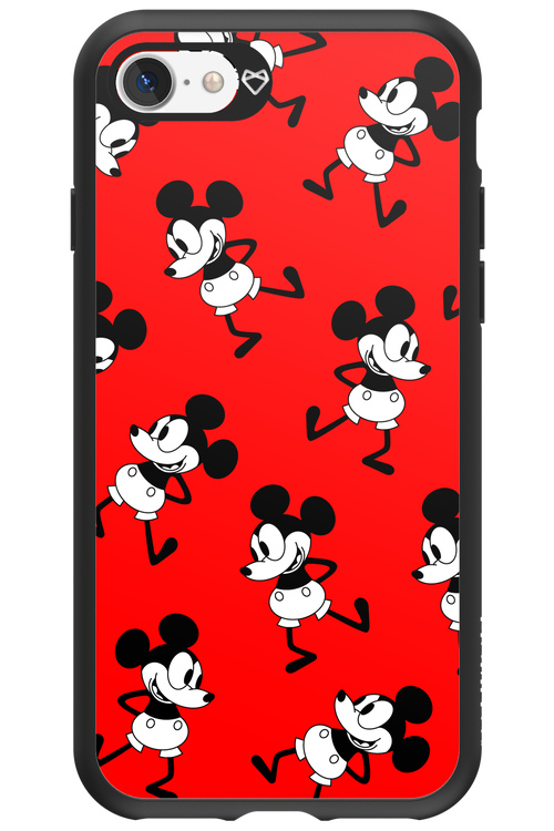Iconic Mouse (red pattern) - Apple iPhone 7