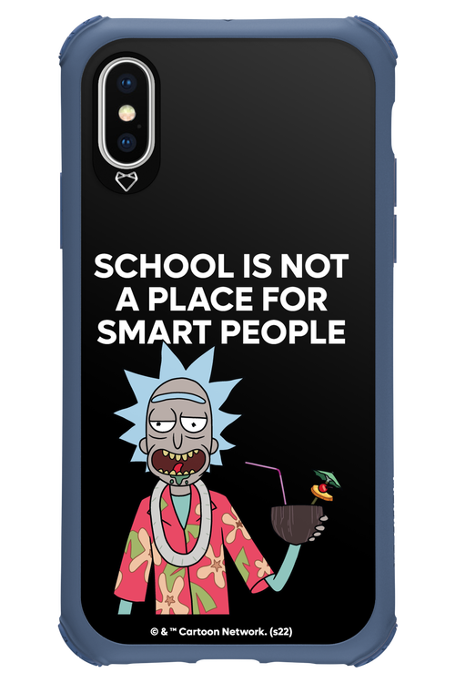 School is not for smart people - Apple iPhone X