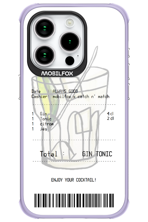 gin tonic - Apple iPhone 15 Pro
