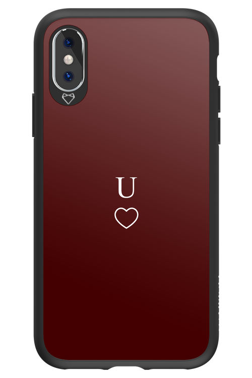 U Burgundia 2.0 - Apple iPhone X