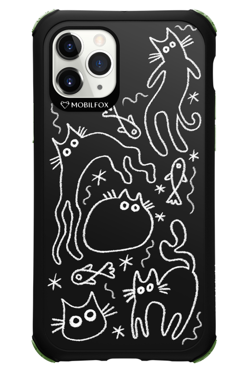 CHALK_CATS 2.0 - Apple iPhone 11 Pro