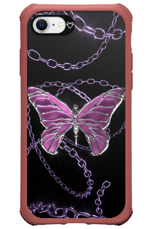 Butterfly Necklace - Apple iPhone 7