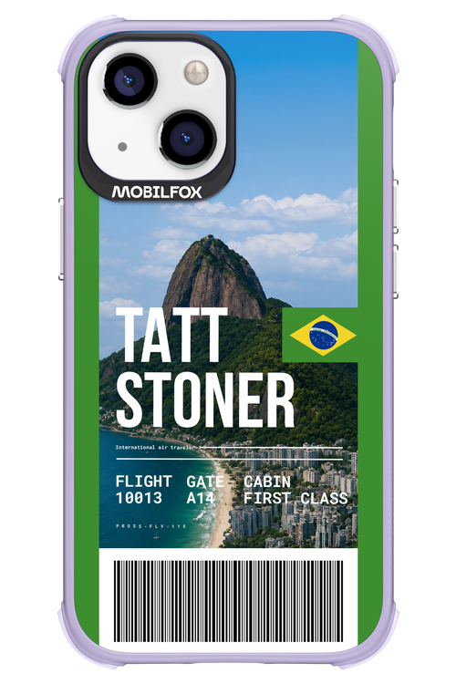 TATT STONER (fly ticket) 2.0 - Apple iPhone 13 Mini