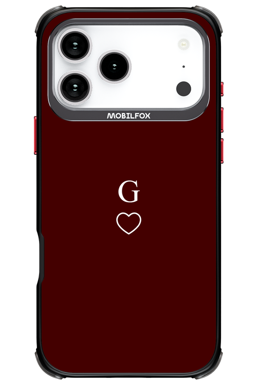 G Burgundia 2.0 - Apple iPhone 17 Pro Max