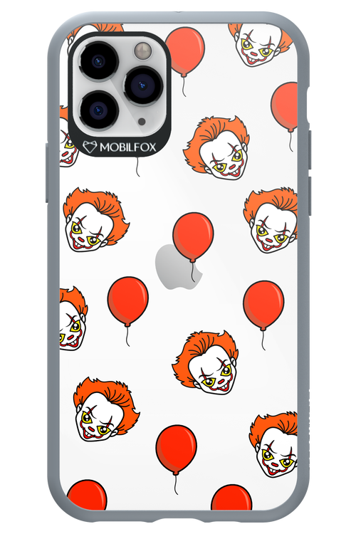 Mystery Clown (Transparent) - Apple iPhone 11 Pro