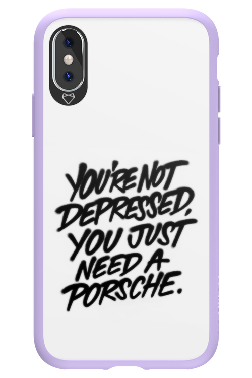 X Depressed - Apple iPhone X