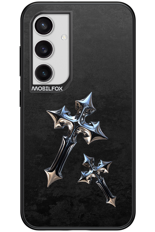 Chrome Crosses - Samsung Galaxy S24