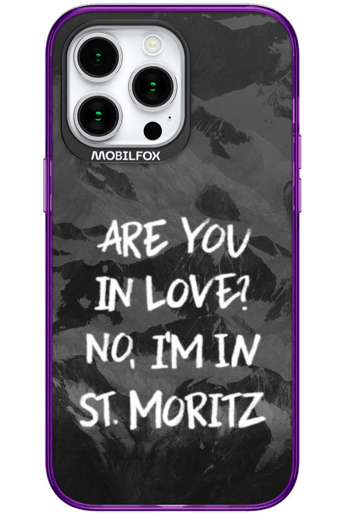 I'm in St. Moritz - Apple iPhone 15 Pro Max