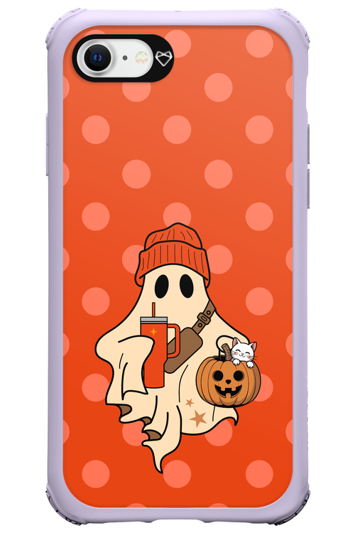 Ghost Girl (Orange) - Apple iPhone SE 2022