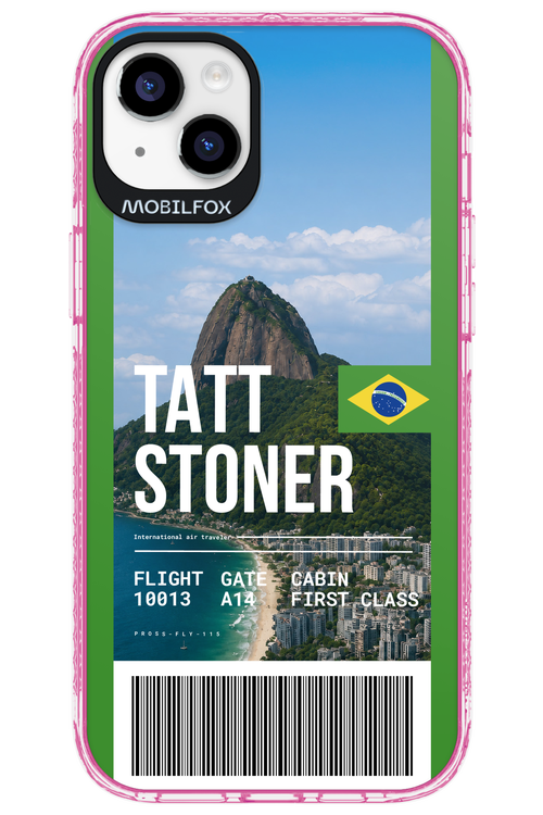 TATT STONER (fly ticket) 2.0 - Apple iPhone 14 Plus