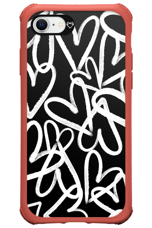 Heart Lines - Apple iPhone 8