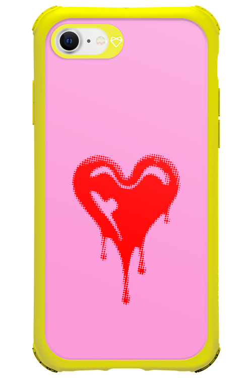 Heart Pink - Apple iPhone 7