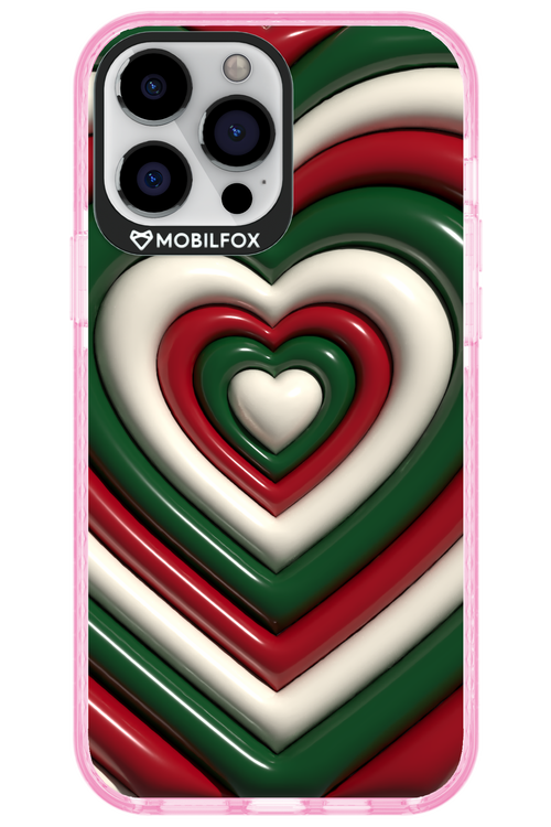 XMAS Hearts - Apple iPhone 13 Pro Max