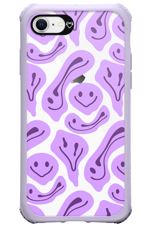 Fluid Smiley Purple - Apple iPhone 8