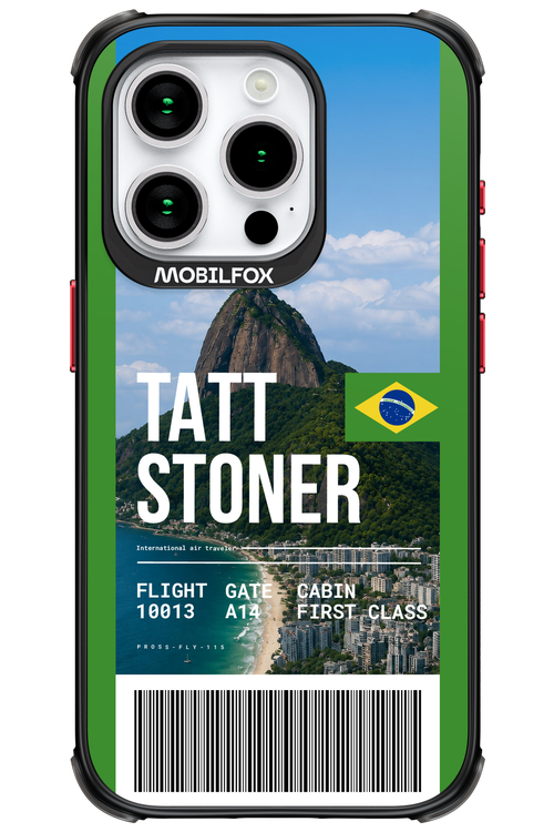 TATT STONER (fly ticket) 2.0 - Apple iPhone 15 Pro