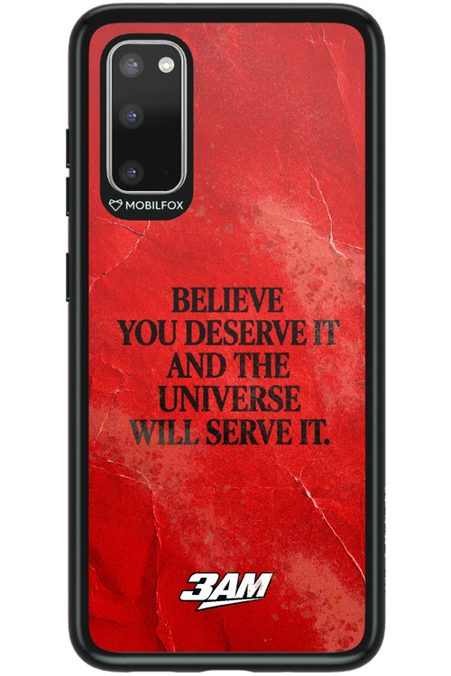BELIEVE 2.0 - Samsung Galaxy S20