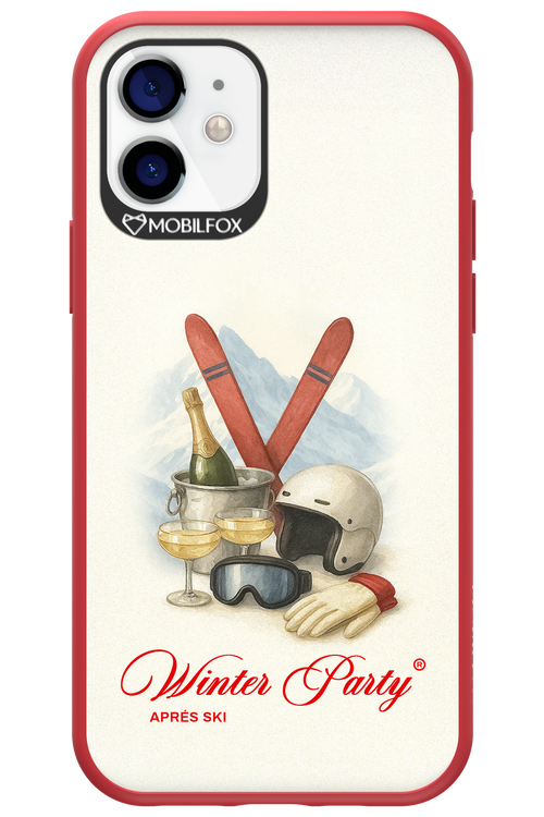 Winter Ski Party - Apple iPhone 12