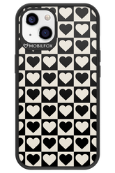 Checkered Heart - Apple iPhone 13