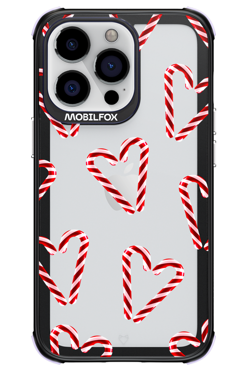 Candy Cane Hearts - Apple iPhone 13 Pro