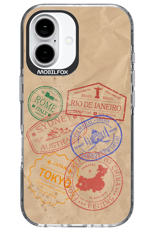 Travel Stamps 2.0 - Apple iPhone 16