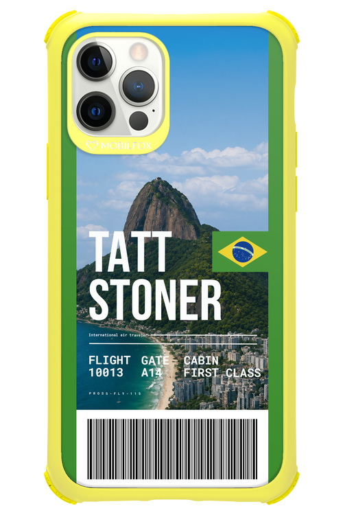 TATT STONER (fly ticket) 2.0 - Apple iPhone 12 Pro