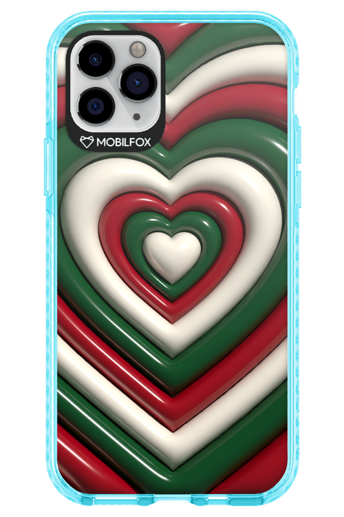 XMAS Hearts - Apple iPhone 11 Pro