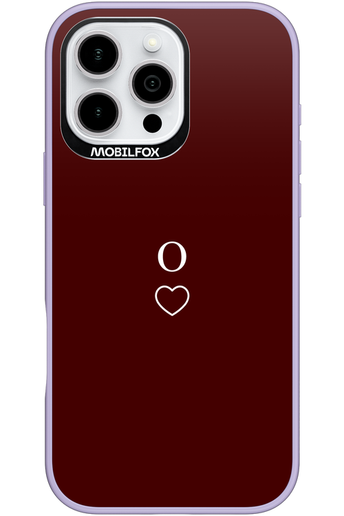O Burgundia 2.0 - Apple iPhone 16 Pro Max