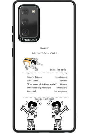hangover - Samsung Galaxy Note 20