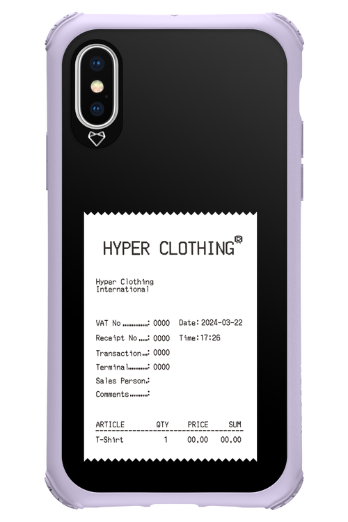 HYPER RECEIPT - Apple iPhone XS