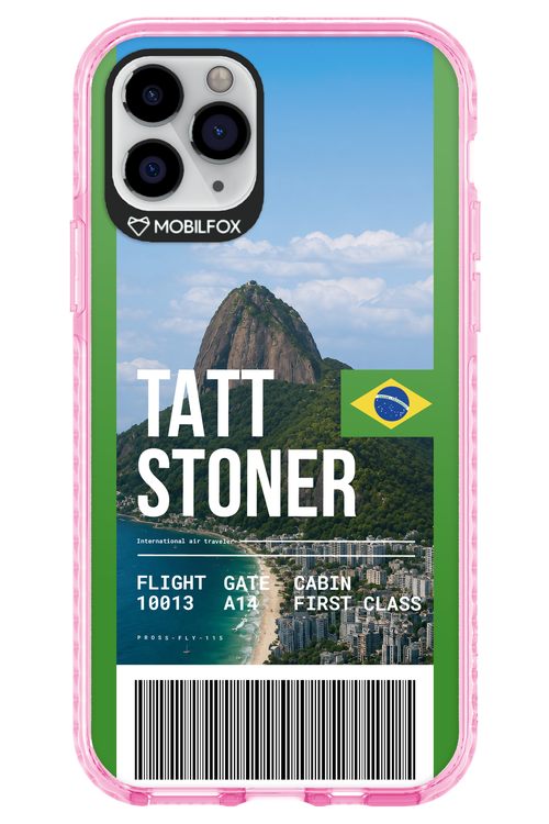 TATT STONER (fly ticket) 2.0 - Apple iPhone 11 Pro