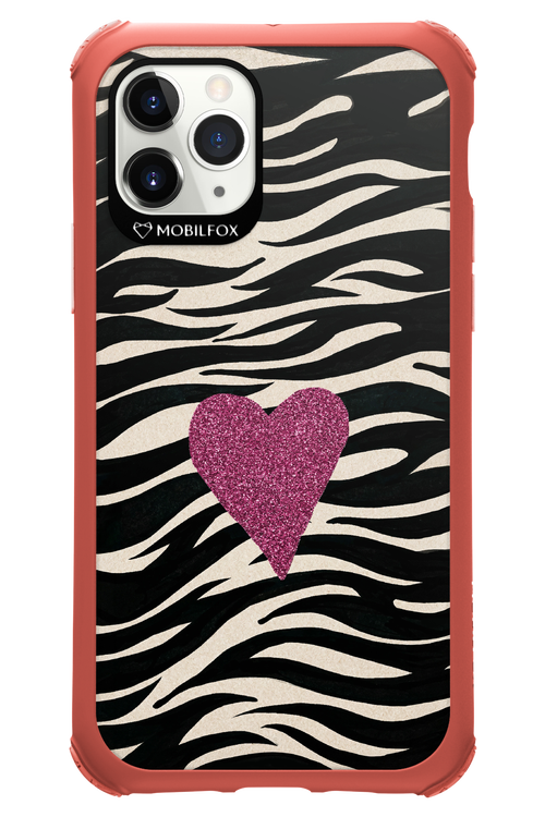 Zebra Heart 2.0 - Apple iPhone 11 Pro