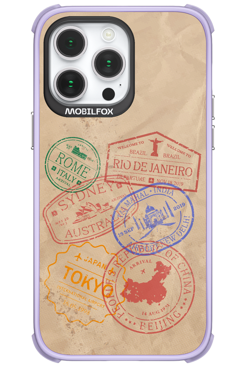 Travel Stamps 2.0 - Apple iPhone 14 Pro Max