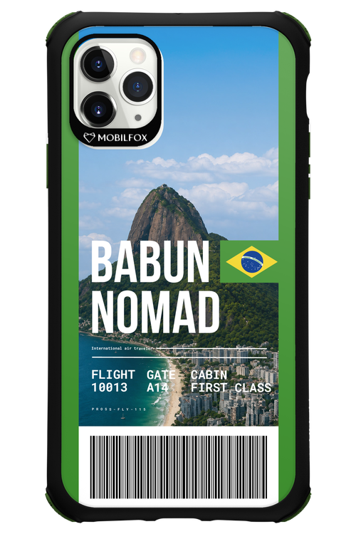 BABUN NOMAD (fly ticket) 2.0 - Apple iPhone 11 Pro Max