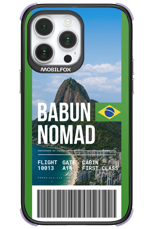 BABUN NOMAD (fly ticket) 2.0 - Apple iPhone 14 Pro Max