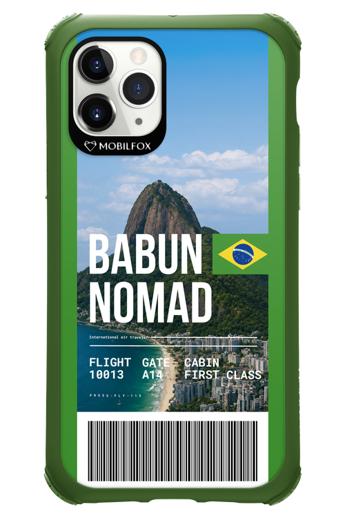 BABUN NOMAD (fly ticket) 2.0 - Apple iPhone 11 Pro