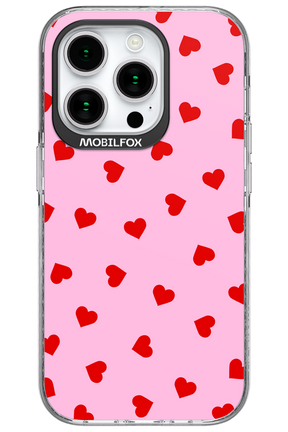 Sprinkle Heart Pink - Apple iPhone 15 Pro