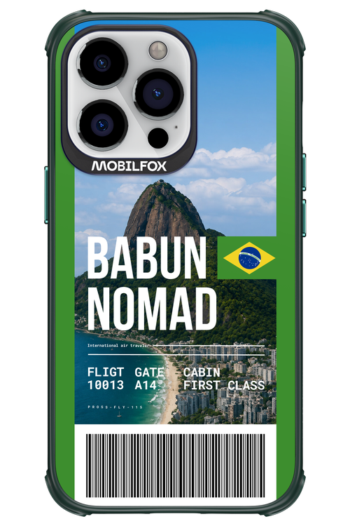 BABUN NOMAD (fly ticket) 2.0 - Apple iPhone 13 Pro
