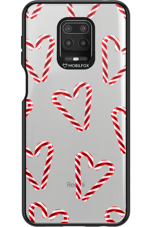 Candy Cane Hearts - Xiaomi Redmi Note 9 Pro